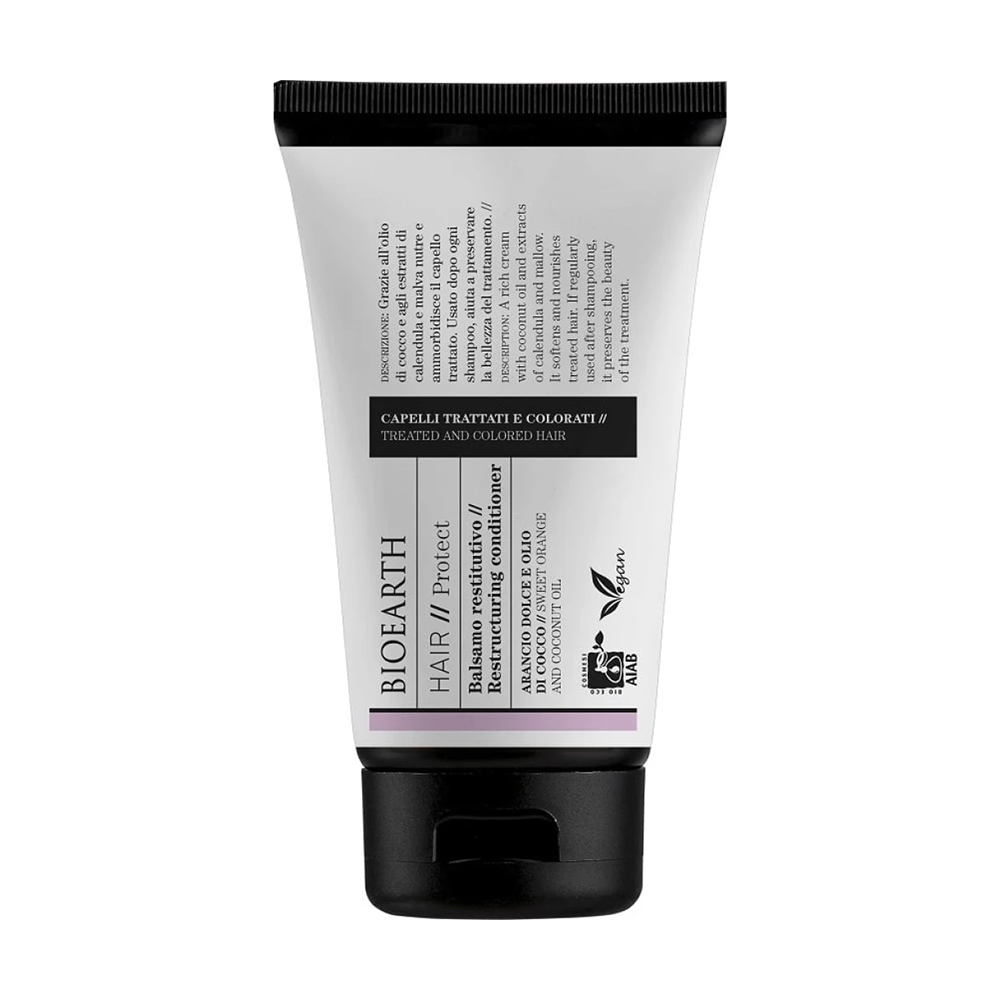 Уцінка! Кондиціонер Bioearth Hair Protect Restructuring Conditioner для захисту пофарбованного та хімічно обробленого волосся, 150 мл